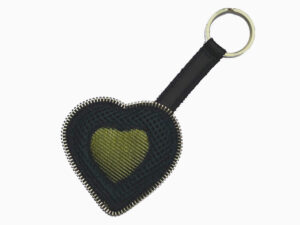 Green Heart Keyring
