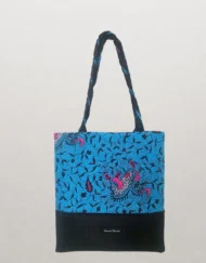 Bolso tote Dragón azul